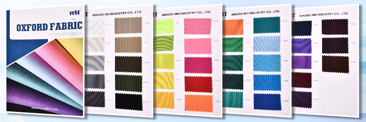DTY oxford fabric color card