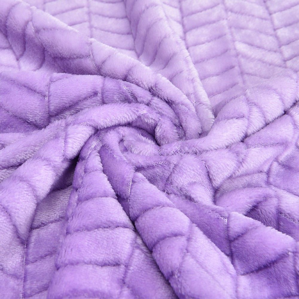 Double Sided Jacquard Flannel Fleece Fabric-8207-0061