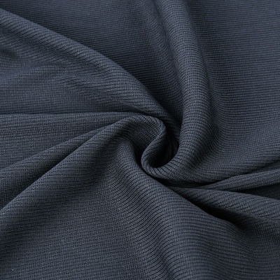 Poly-Spandex Stretch 2x2 Rib Fabric