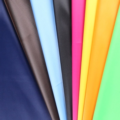 90% Polyester 10% Spandex Stretch Satin Fabric