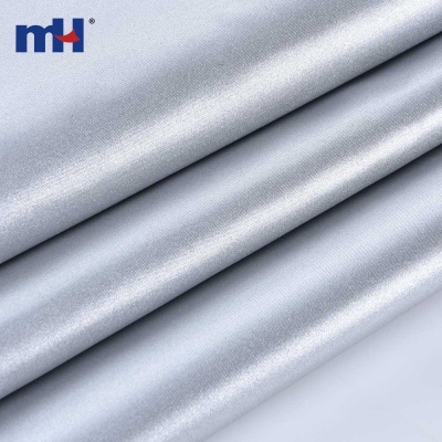 180T 68D Silver Coated Polyester Taffeta Fabric