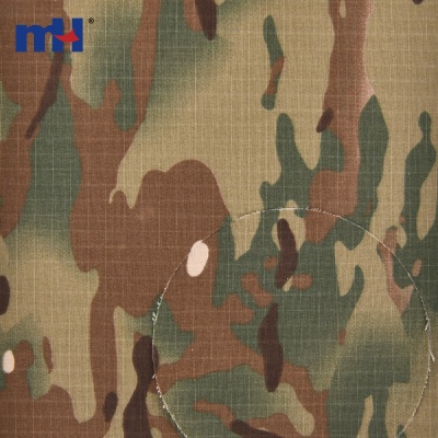 50% Nylon 50% Cotton Camo Ripstop Tactical Fabric