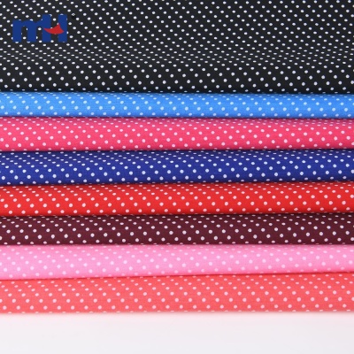 80gsm Poly Cotton Polka Dot Fabric