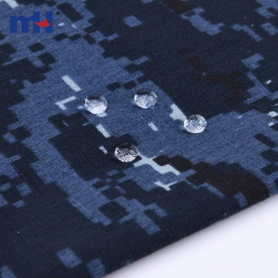 65% Polyester 35% Cotton Camo Ripstop TC Fabric