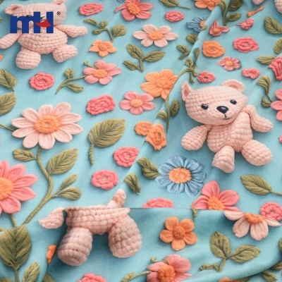 Digital Printed Double-Sided Baby Velvet Fabric