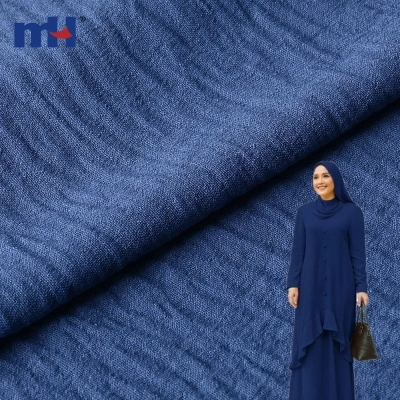 Polyester Crepe Yarn Abaya Fabric