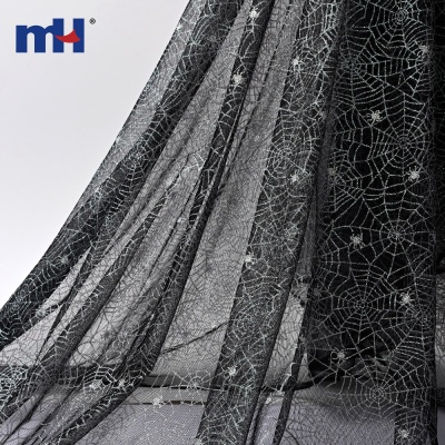 Glow in the Dark Tulle Fabric for Halloween Decorations
